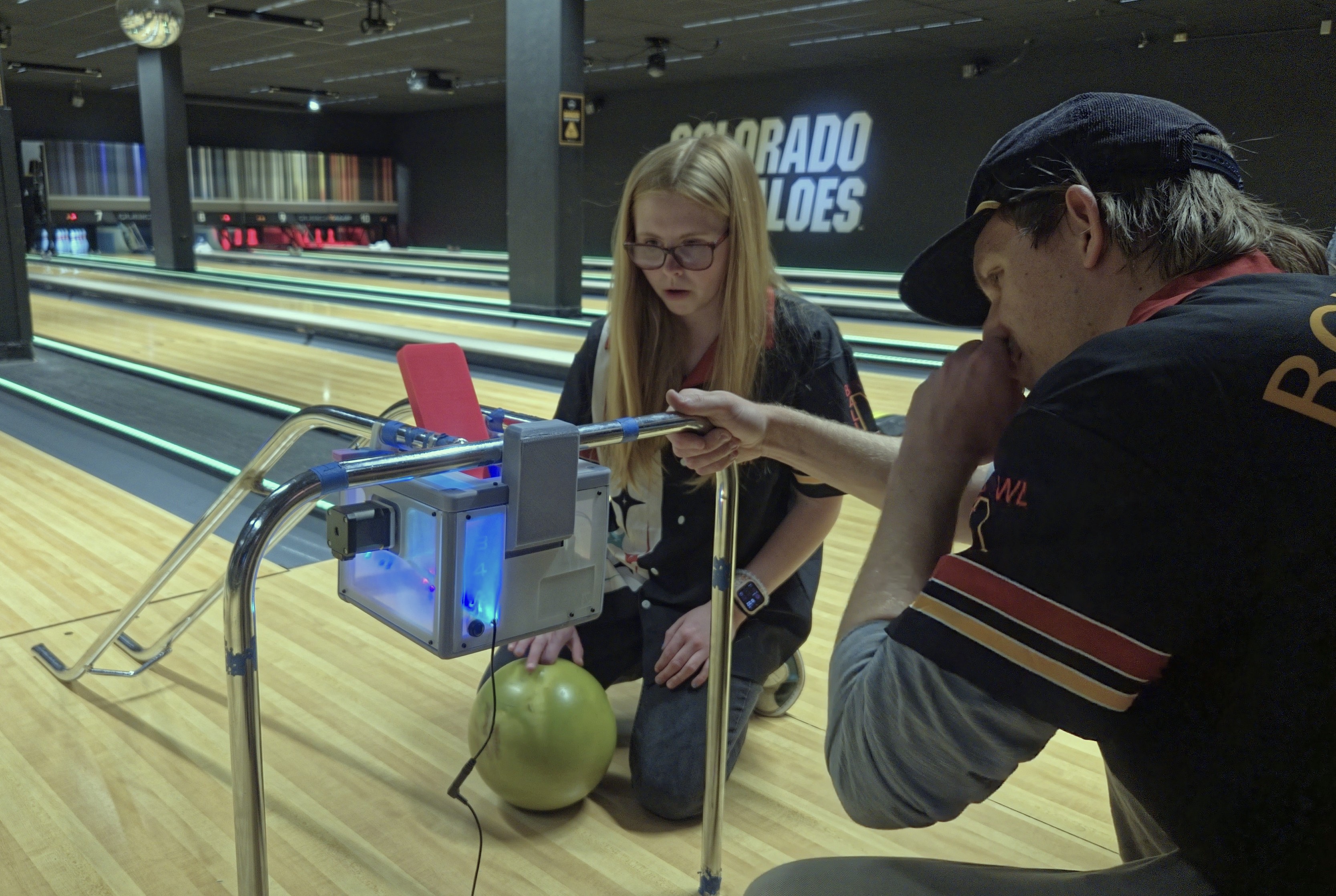 Bowling accessibility challenge showing the need for adaptive bowling equipment